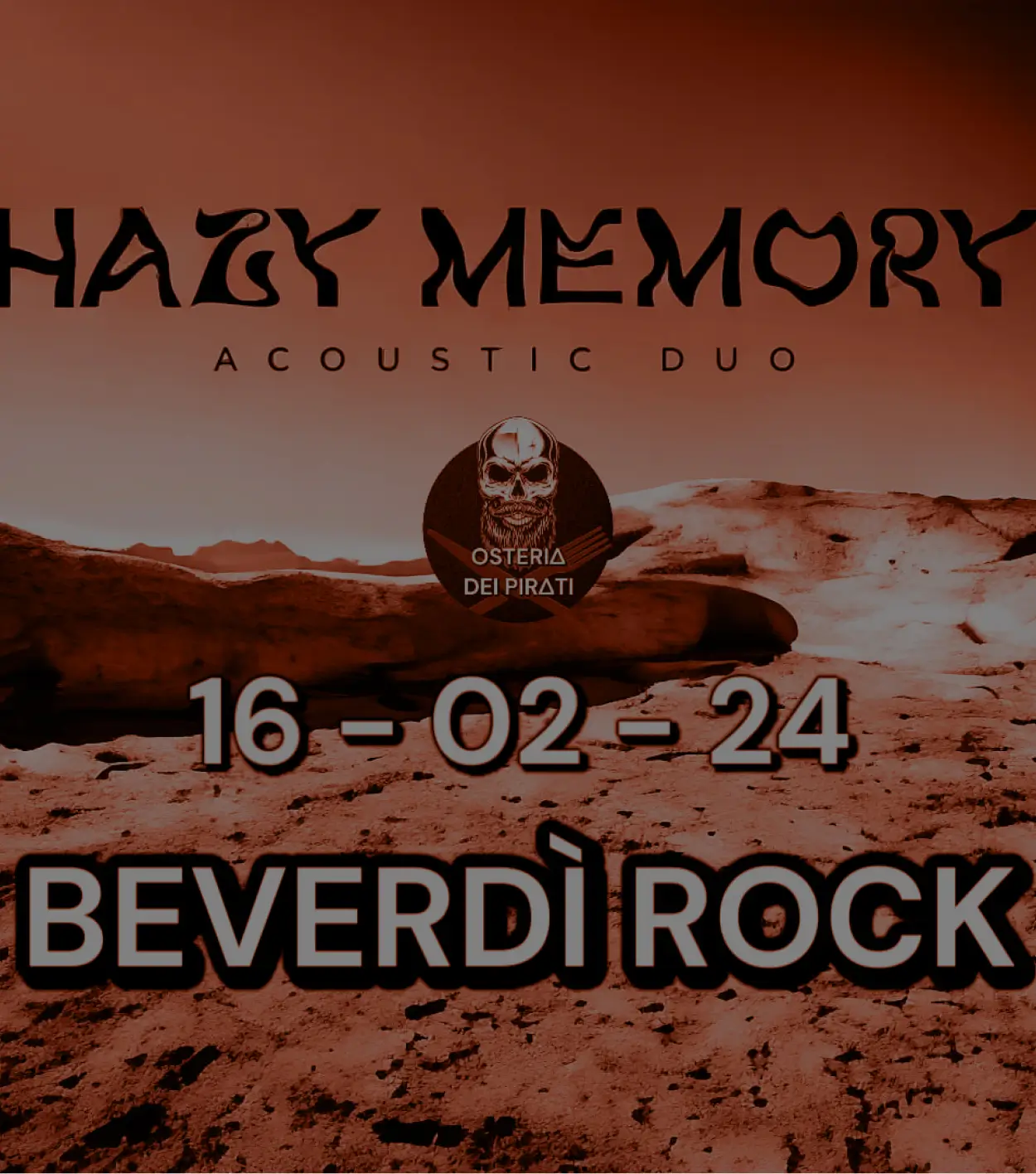 Hazy Memory live @ Osteria Dei Pirati Media 3.